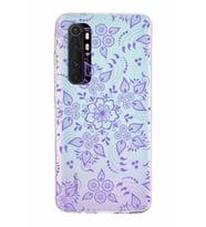 Xiaomi Mi Note 10 Lite Uyumlu Kapak Nostalji Desen Tasarımlı Şeffaf Silikon Kılıf