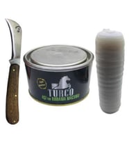 Turco T102 Aşı Çakısı + Aşı Bandı + Aşı Macunu 250Gr (3'Lü Set)