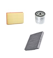 Bosch Filtre Bakım Seti Seat İbiza 1.4 Benzin 2002-2008 Hava + Yağ f. + Polen Filtre Sardes