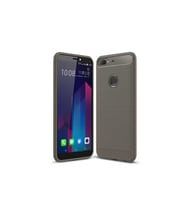 HTC Desire 12 Plus Uyumlu Kılıf Zore Room Silikon Kapak (Gri)