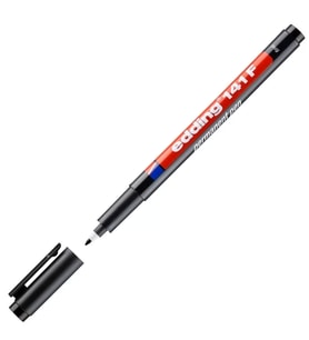 EDDİNG 141F ASETAT KALEMİ 0.6mm SİYAH