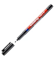 EDDİNG 141F ASETAT KALEMİ 0.6mm SİYAH