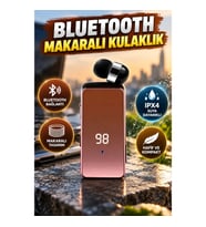 K67 Makaralı Bluetooth Kulaklık Piano Black Kaplama IPX4 Suya Dayanıklı Tasarım