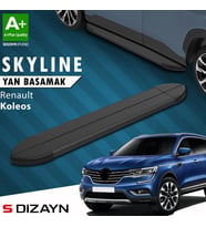 S-Dizayn Renault Koleos 2 Skyline Siyah Yan Basamak 163 Cm 2016 Üzeri A+ Kalite