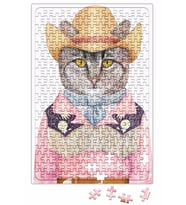 Süslü Kedi Cats Puzzle 240 Parça Yapboz