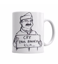 Çay Erdal Bakkalda İçilir Kupa Bardak Porselen