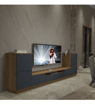 Decoraktiv Trendstyle On2S Mdf Tv Ünitesi Tv Sehpası - Pera Antrasit (Pera - Antrasit)