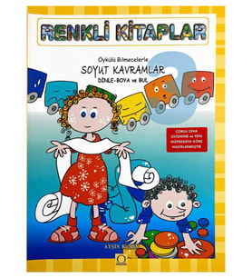4-6 Yaş Renkli Kitaplar Soyut Kavramlar Angora Yayınevi