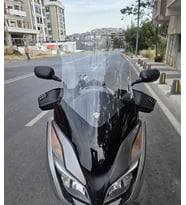 MOTOCAM Honda Forza 300 Ön Cam 2014-2017 Model 78cm Şeffaf Renkli 4mm Elcikli