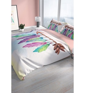 Sleep 3d Pamuk Saten Çift Kişilik Nevresim Seti