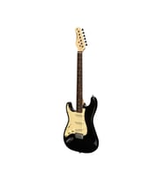 Stagg SES-30BLKLH Siyah Solak Elektro Gitar