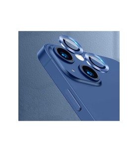 Iphone 13 Uyumlu Kamera Lens Koruyucu Mavi