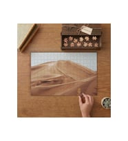 Çöl - Kum Dağı Tasarımı 240 parça Ahşap Puzzle Ahşap Kutuda MP04806