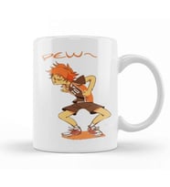 Anime Haikyuu Shoyo Hinata Chibi Pegatina 01 Kupa Bardak Porselen
