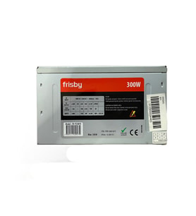 FRİSBY 300 WATT POWER SUPPLY 8 CM FANLI GÜÇ KAYNAĞI GRİ KASA (2 EL YENİLENMİŞ ÜRÜN)