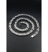 Paslanmaz Çelik Euro Kral Model Kolye Zincir 8Mm 902592