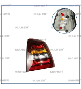 Opel Astra G 1998-2006 Stop Lambası (Koyu) Sedan Sağ (Oem No:1222080)
