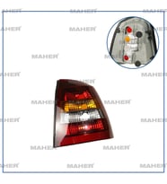 Opel Astra G 1998-2006 Stop Lambası (Koyu) Sedan Sağ (Oem No:1222080)