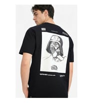 Defacto Baskılı Siyah Erkek T-Shirt F8140AX/BK81