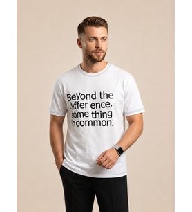 VIGOSS ACTION OWERSIZE BASKILI ERKEK T-SHIRT 62662-03501