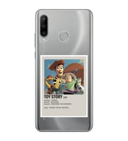 Huawei P30 Lite Uyumlu Toy Story Minimalist Poster Desenli Şeffaf Telefon Kılıfı