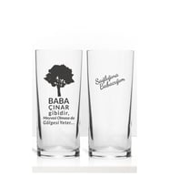 Babaya özel babalar günü 2 li rakı bardağı hediyelik bardak