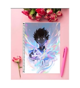 Mob Psycho 100 Anime Defter 1 Adet Özel Tasarım A4 Boyutu 21*29 Cm Telli Kareli Defter