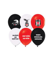 Balon baskılı lisanslı 12 inc 2+1 beşiktaş pk:100-