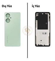Tecno Camon 18 Yeşil Uyumlu Orta Kasa Full Kasa Kapak Gövde Housing