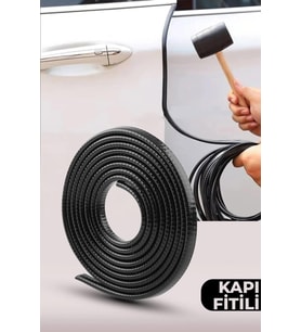 NKT GROUP - Araç Kapı Koruma Fitili 5Metre Siyah