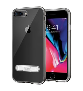 Buff iPhone 8 Plus / 7 Plus ile Uyumlu Air Bumper Kılıf Space Gray (Siyah)