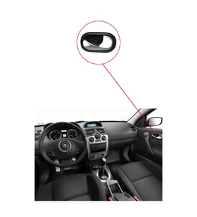 Renault Megane 2 / Clio 3 /  Kangoo 3 İç Kapı Açma Kolu Krom - Sağ -  8200174074