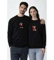BUGS & LOLA KOMBİN SWEATSHİRT (Siyah)