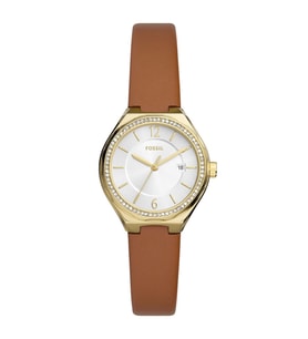 Fossil FBQ3957 Kadın Kol Saati (Kahverengi)