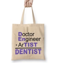 Doctor Engineer Artist Dentist 031 Bez Çanta Uzun Saplı