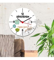 Diyetisyen Duvar Saati 005