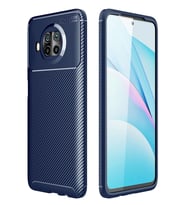 Mi 10T Lite Kılıf Auto Focus Karbon Kapak - Lacivert