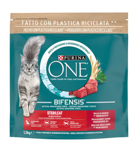 Purina One Sığır Etli Kısırlaştırılmış Yetişkin Kedi Maması 1.5 Kg