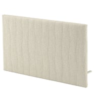 Çalışma Masası Akustik Panel, Bej, 125x72 cm