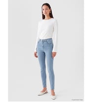 LC WAIKIKI İndigo Yüksek Bel Süper Skinny Fit Kadın Jean Pantolon