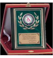 ODAK KUPA - Ahşap Plaketler - PL-119 B - 15x20 cm