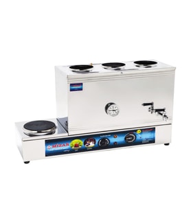 Mizan 60 Lık Elektrikli 40 Litre 3 Demlikli Çay Kazanı