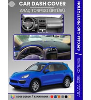 PORSCHE CAYENNE (2002-2010) Torpido Örtüsü Ön Göğüs Koruma Torpido Koruma Tam Uyum Kaymaz
