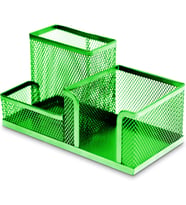 Perfore Desk Organizer, Yeşil