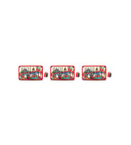 Kişiye Özel İstanbul Temalı Polyester Magnet 3'lü Set - Dikdörtgen Desen 2