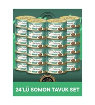 Reflex Plus Delizzia Yetişkin Somonlu-Tavuklu Gravy Kedi Maması 24x85 gram