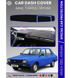 RENAULT TOROS 12 KAPAKLI MODEL Torpido Örtüsü Ön Göğüs Koruma Araca Özel Çatlamayı Önler Kaymaz