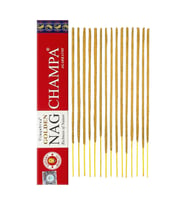 Vijayshree Golden Nag Champa Masala Organik Çubuk Tütsü 15gr