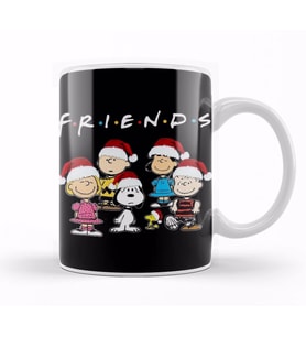 Snoopy And Friends Kupa Bardak Porselen