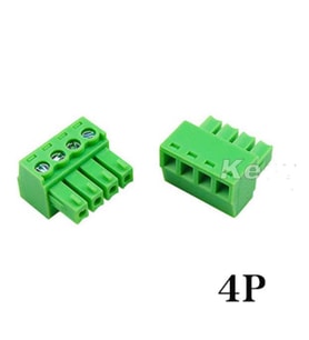 Geçmeli Klemens 4 Pin 3.81mm Dişi